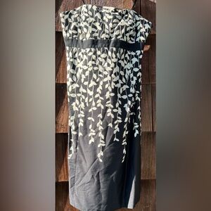 Women’s Ann Taylor LOFT Black and White Strapless Cocktail Dress